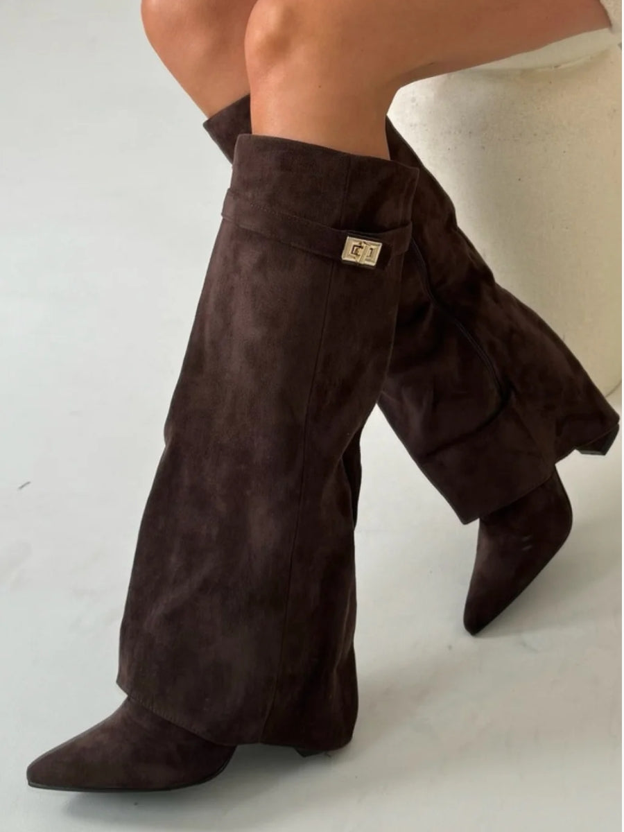 Kozaki damskie eleganckie – wysokie buty zimowe damskie