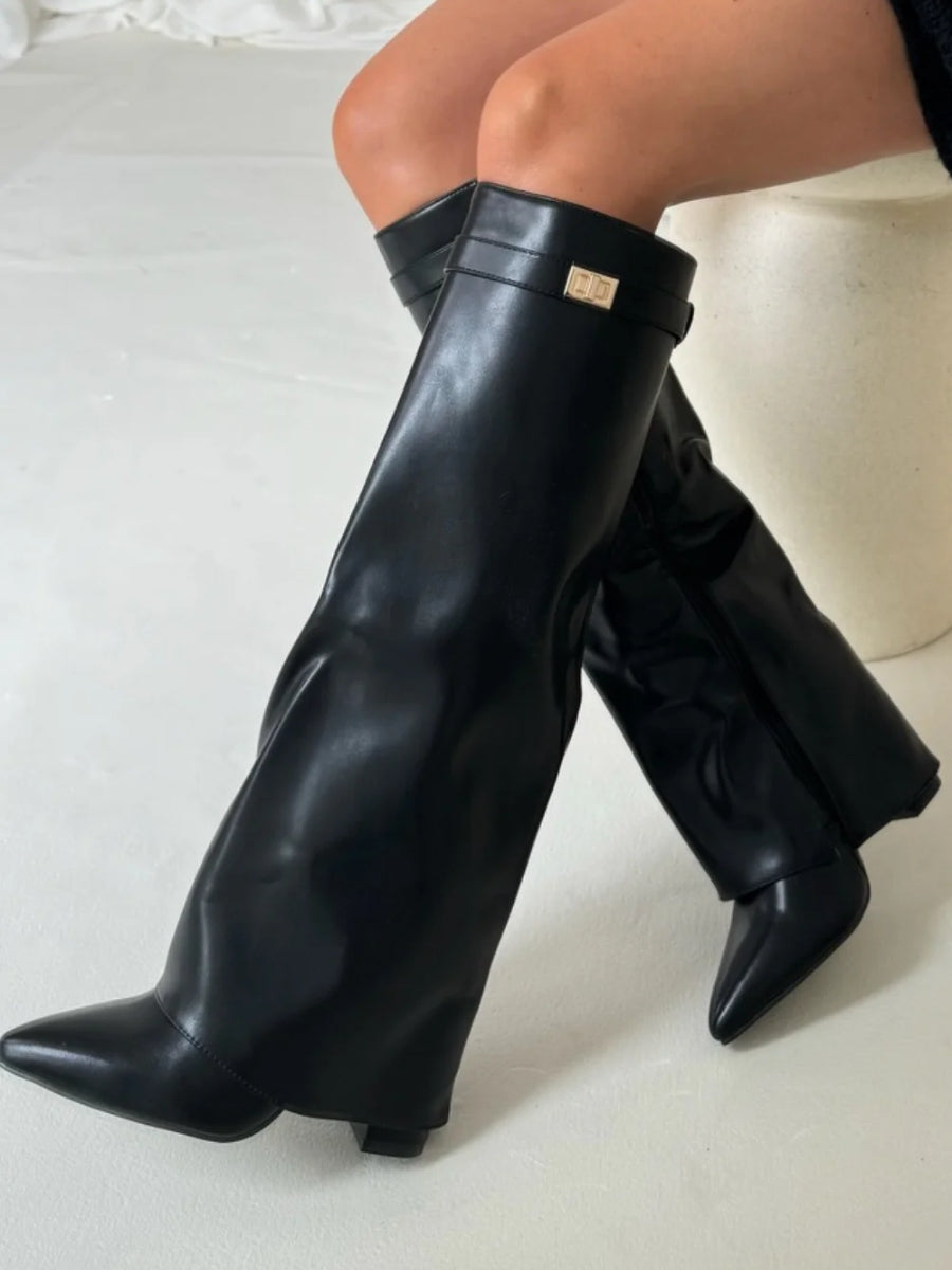 Kozaki damskie eleganckie – wysokie buty zimowe damskie