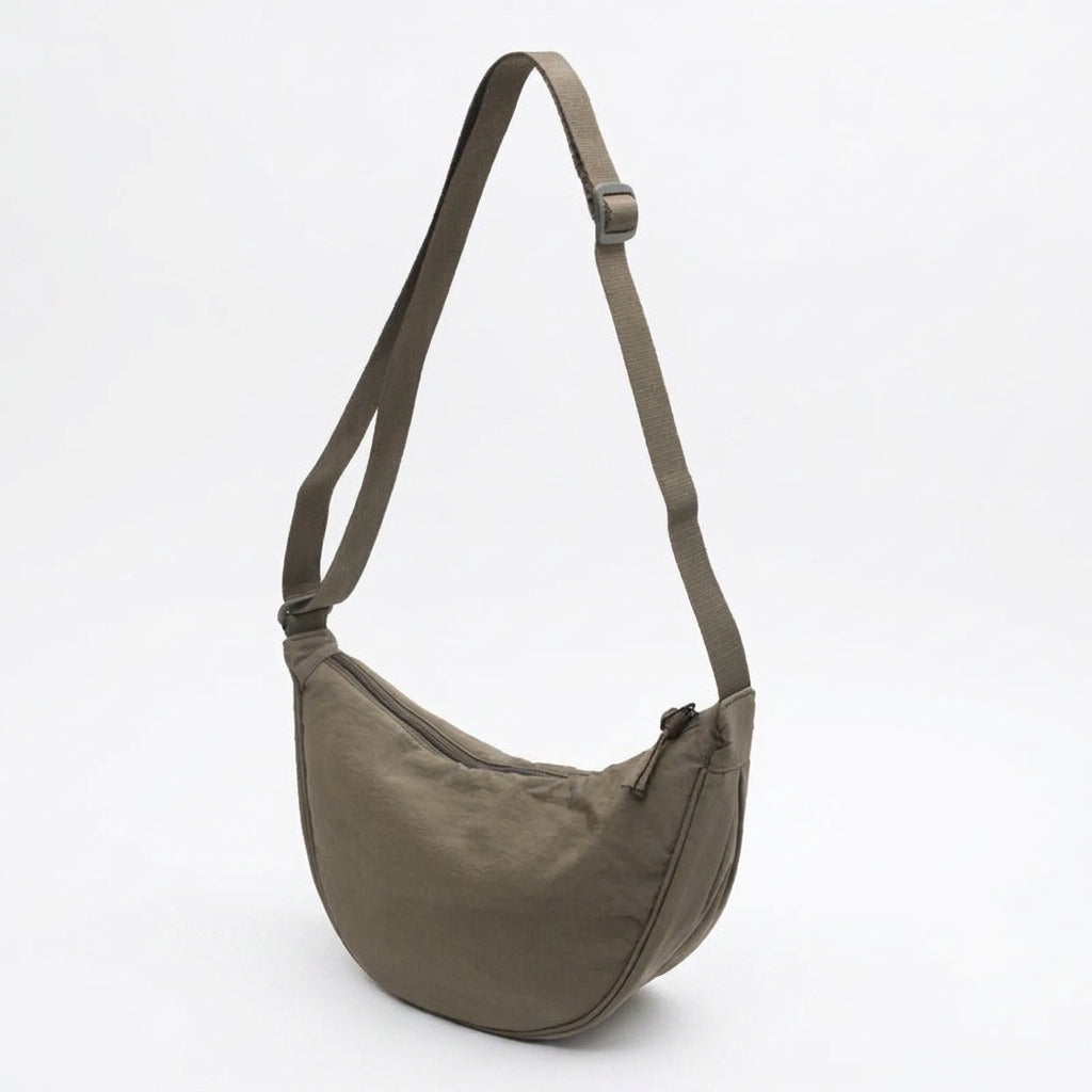 Duża Torebka Crossbody z Nylonu Damska Lekka i Pojemna
