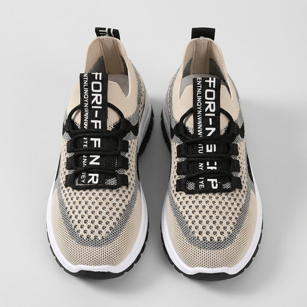 Lekkie Sneakersy Damskie ze Sznurowaniem