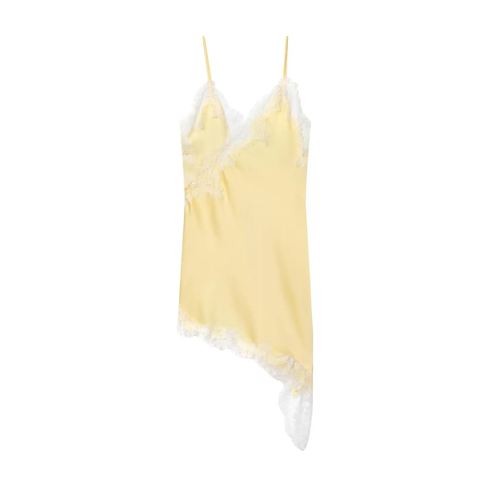 Koronkowa sukienka slipdress z odkrytymi plecami