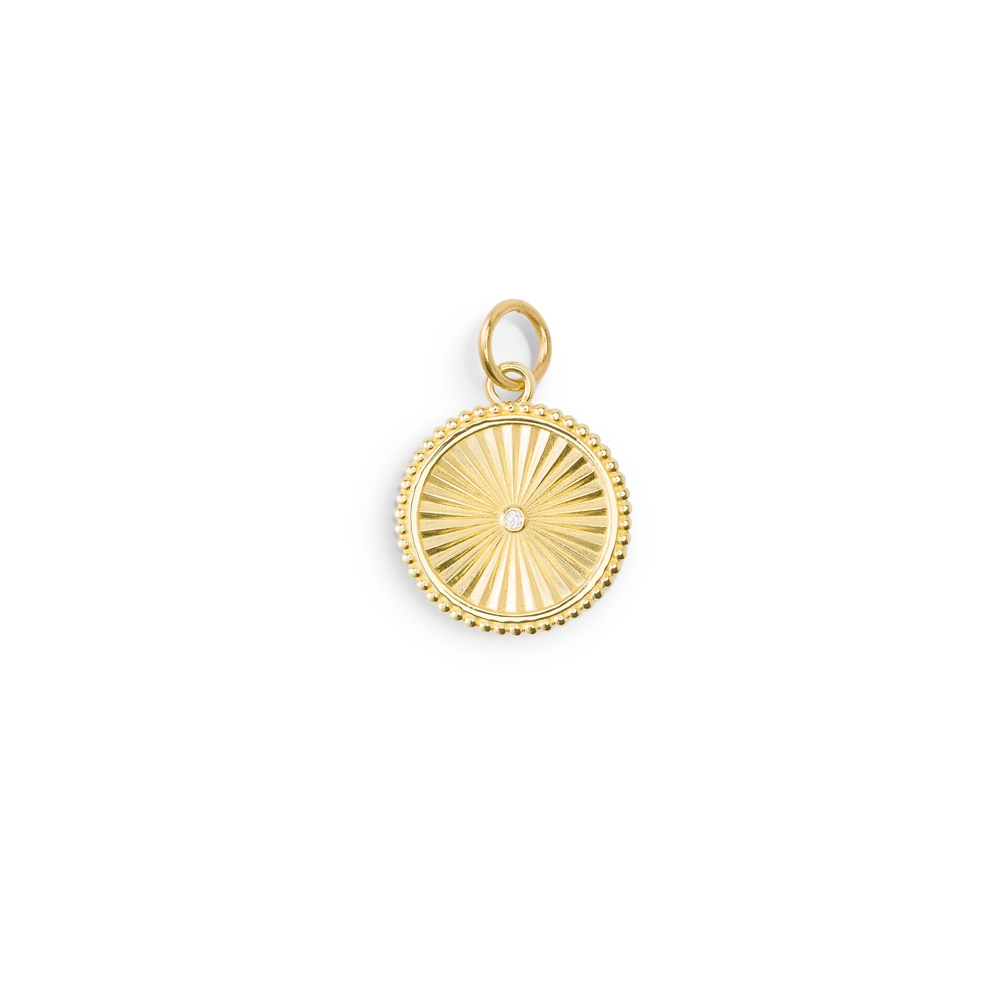 Luna Charm Zawieszka Słońce Złota