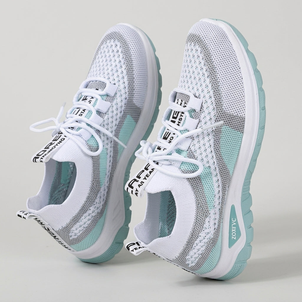 Lekkie Sneakersy Damskie ze Sznurowaniem