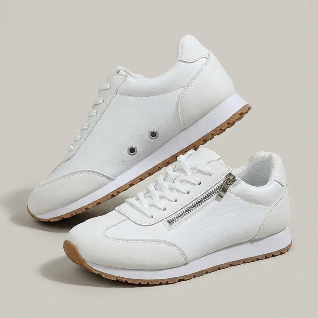 Wygodne Sneakersy Damskie na Podwyższonej Podeszwie